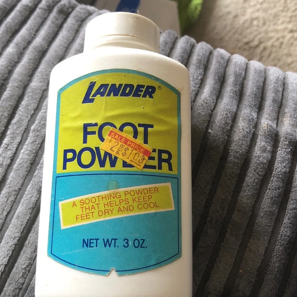 Men’s White Foot Powder – Soothing Daily Care